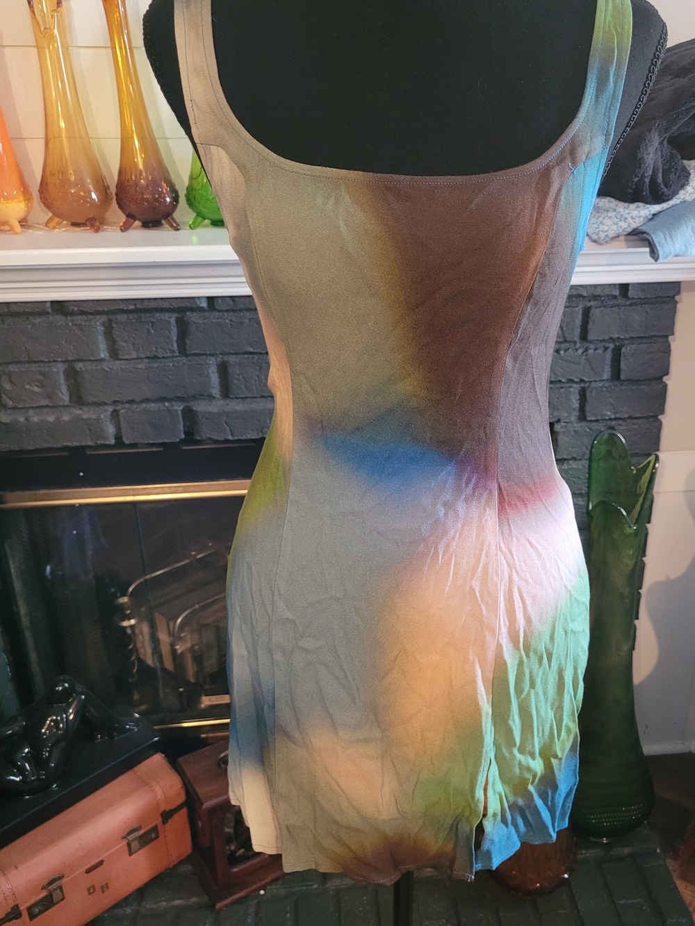 Reformation Multi-Color Mini Dress